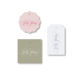 Adele Calligraphy Classic Printed Tag