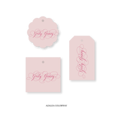 Adele Calligraphy Classic Printed Tag