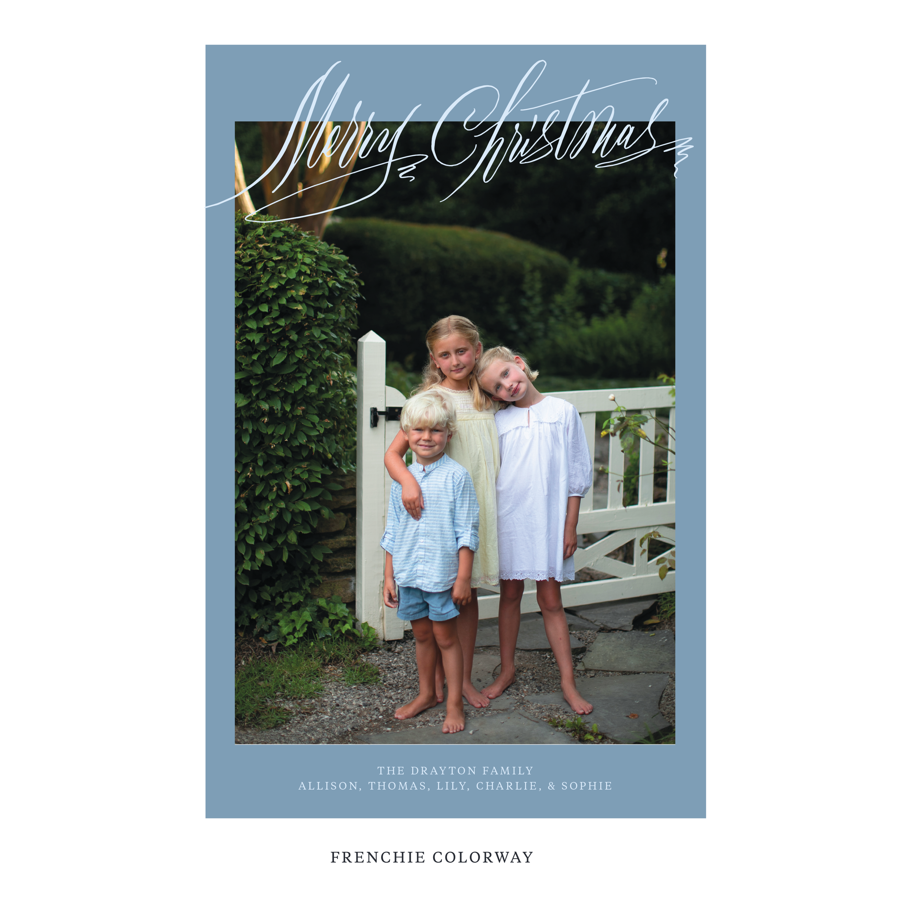 Aldridge Digital Photo Holiday Card, Extra Large