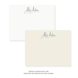 Alice Engraved Note