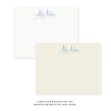 Alice Engraved Note