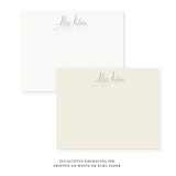 Alice Engraved Note