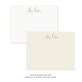 Alice Engraved Note