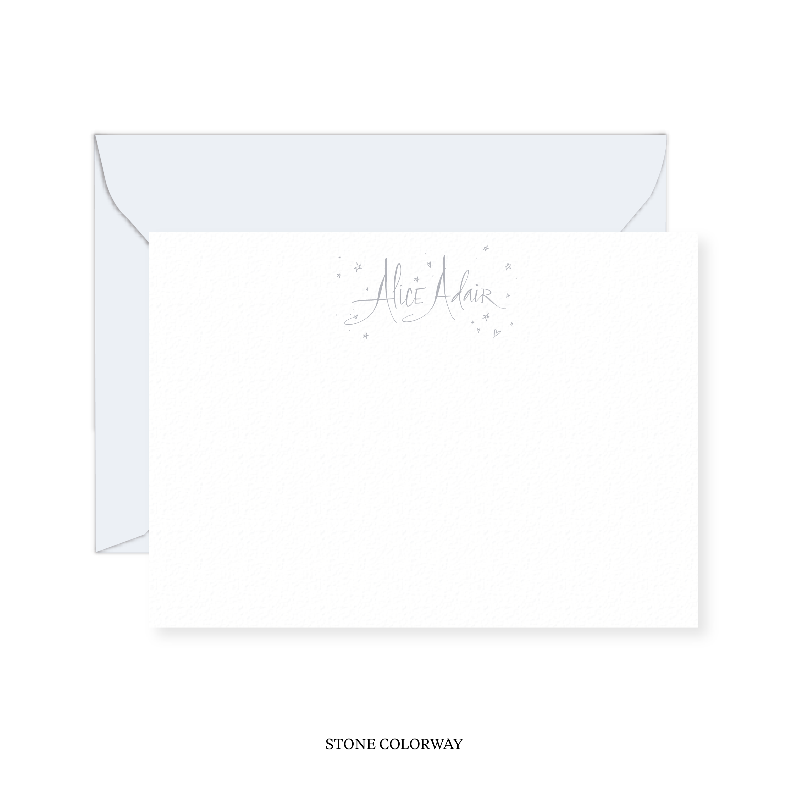 Alice Calligraphy Classic Printed Note