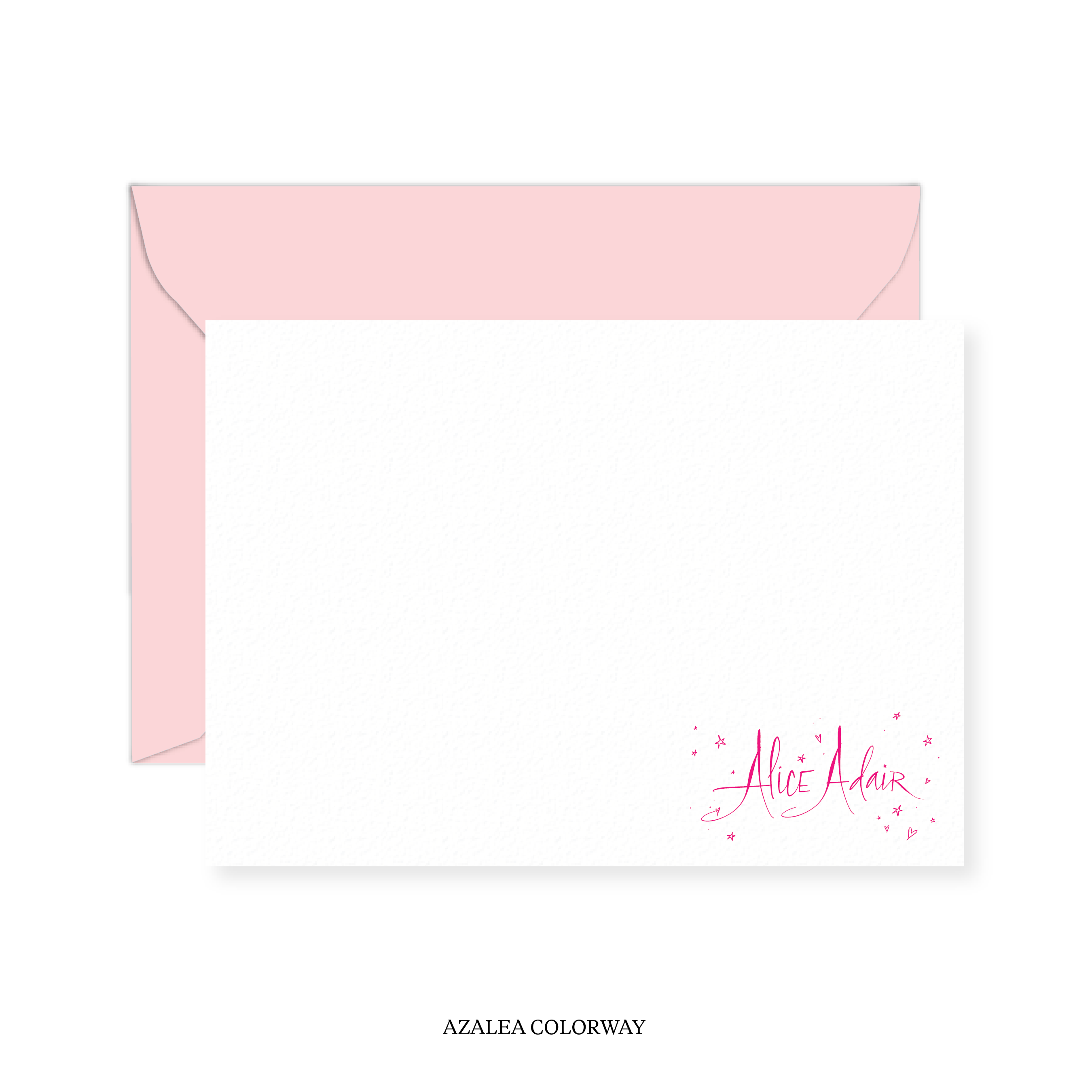Alice Calligraphy Classic Printed Note