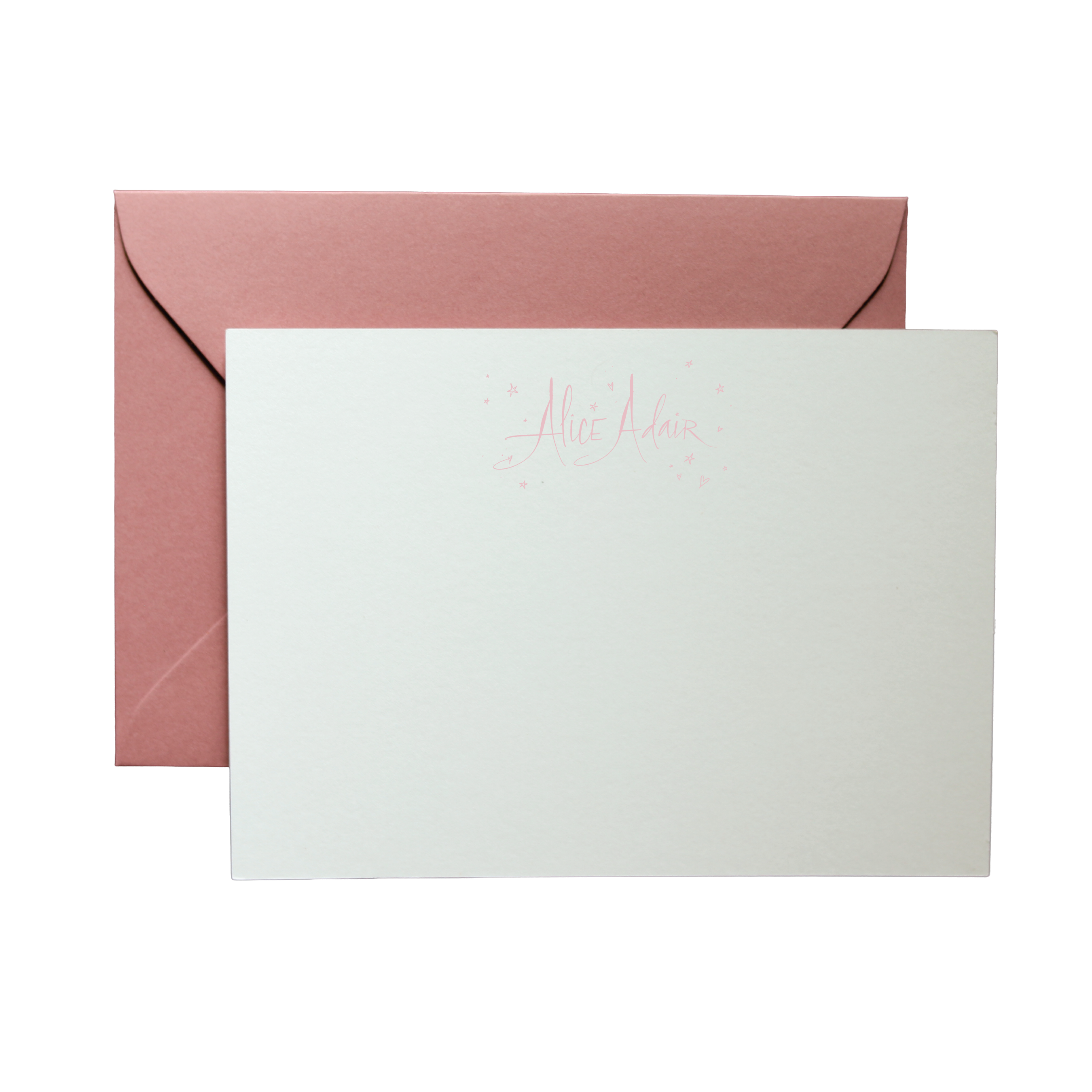 Alice Calligraphy Classic Printed Note