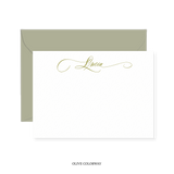 Allison Calligraphy Classic Printed Note