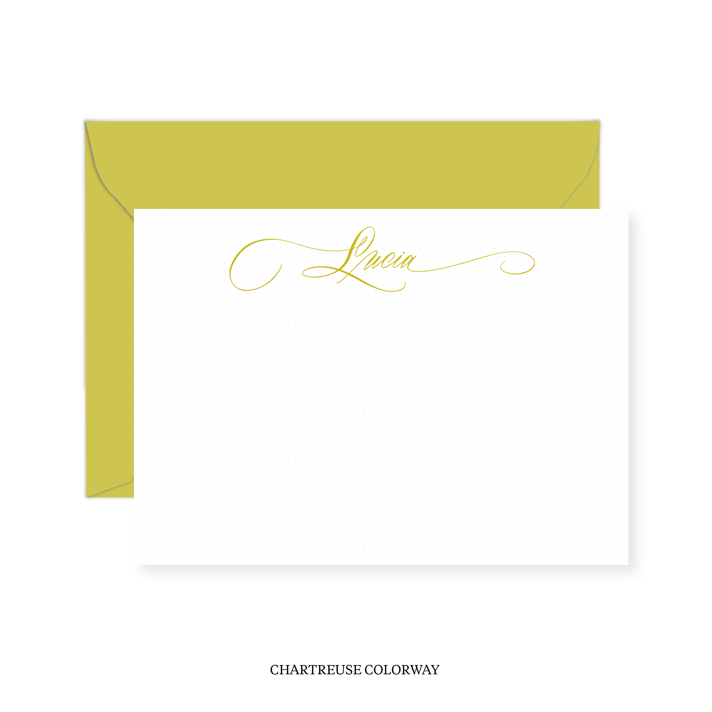 Allison Calligraphy Classic Printed Note