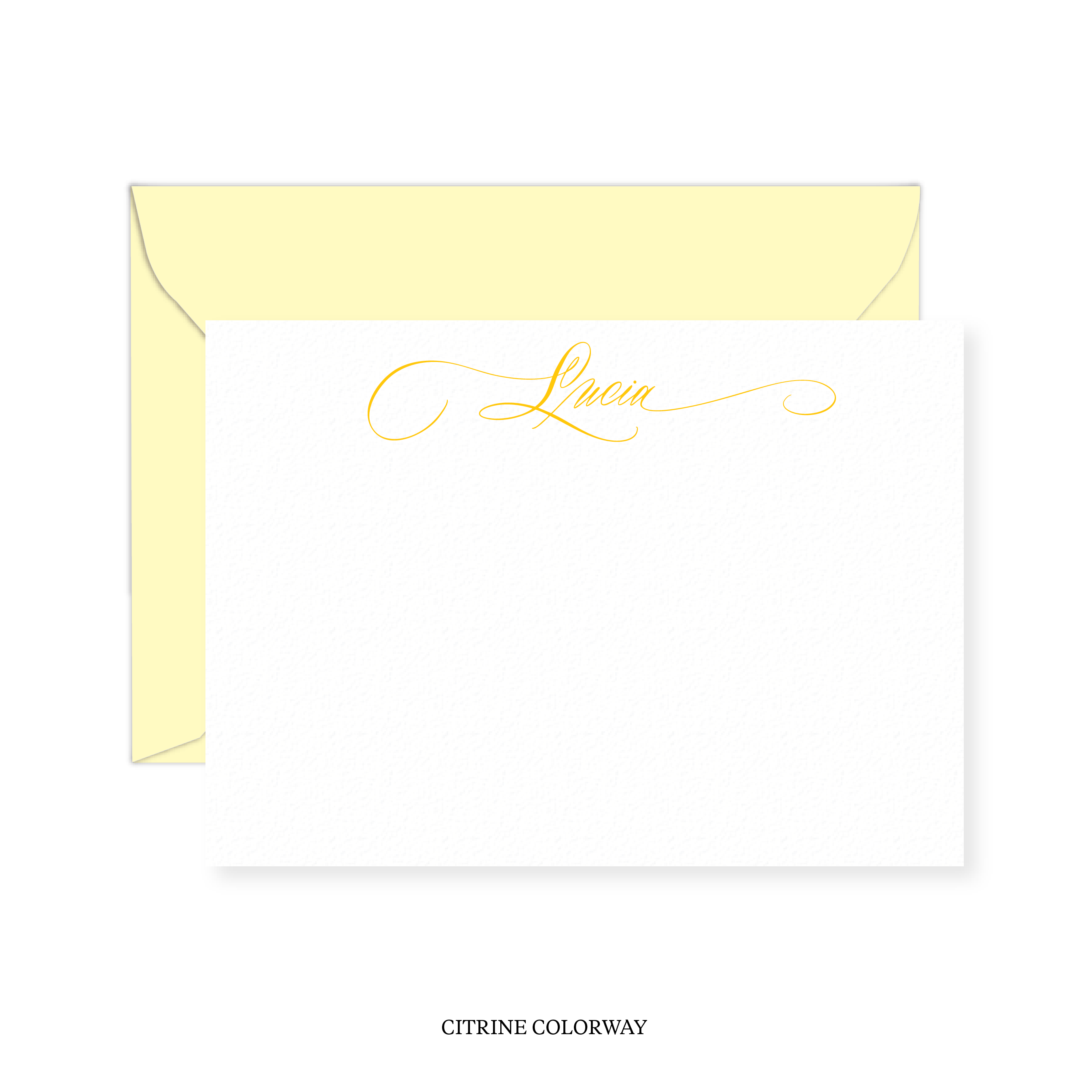 Allison Calligraphy Classic Printed Note