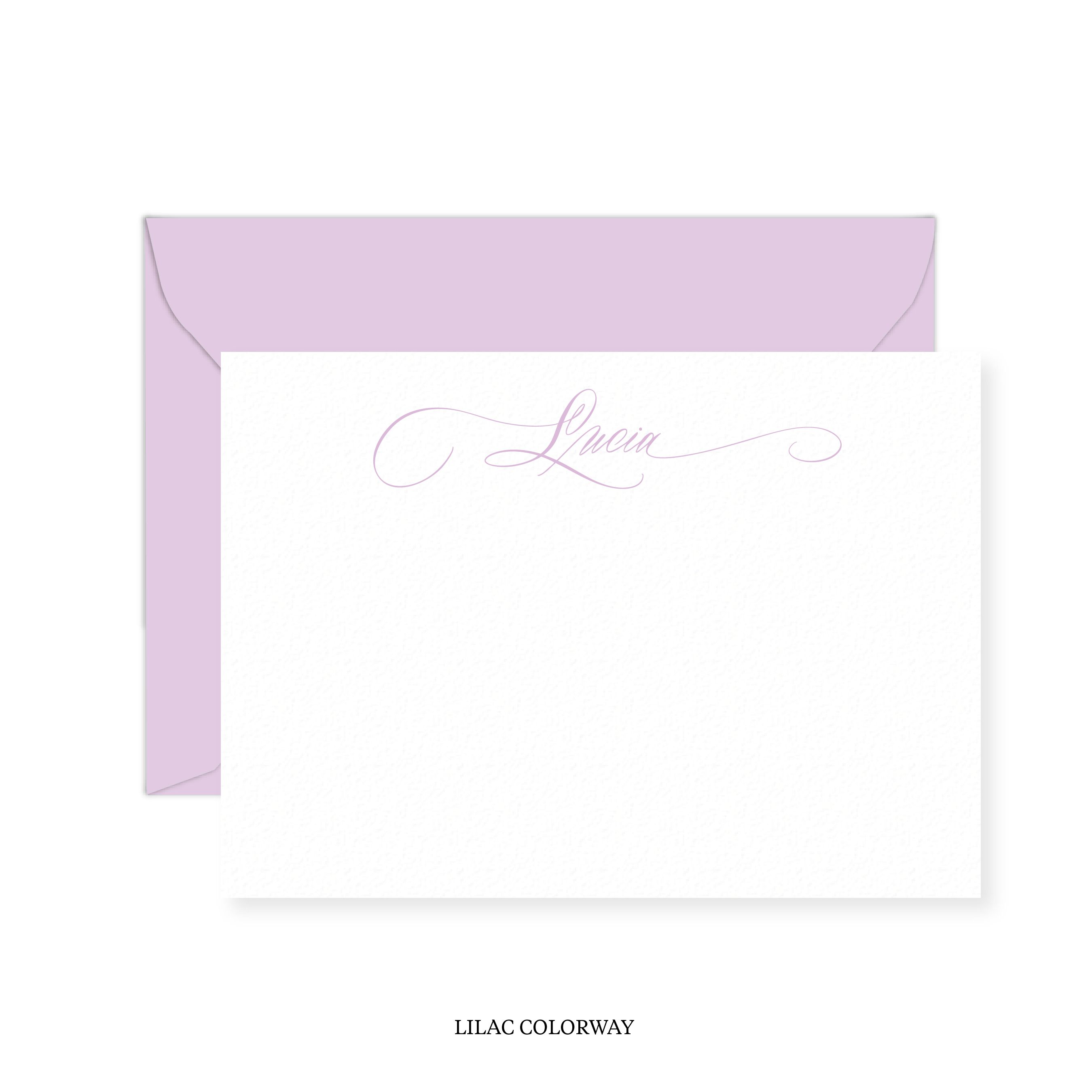 Allison Calligraphy Classic Printed Note
