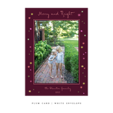 Angela Medium Classic Printed Holiday Card