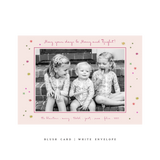 Angela Medium Horizontal Classic Printed Holiday Card