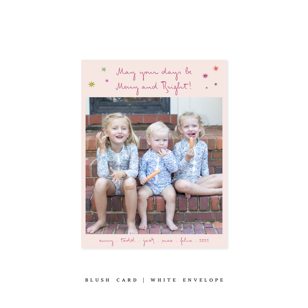 Angela Small Classic Printed Holiday Card