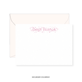 Ansley Calligraphy Classic Printed Note