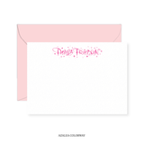Ansley Calligraphy Classic Printed Note