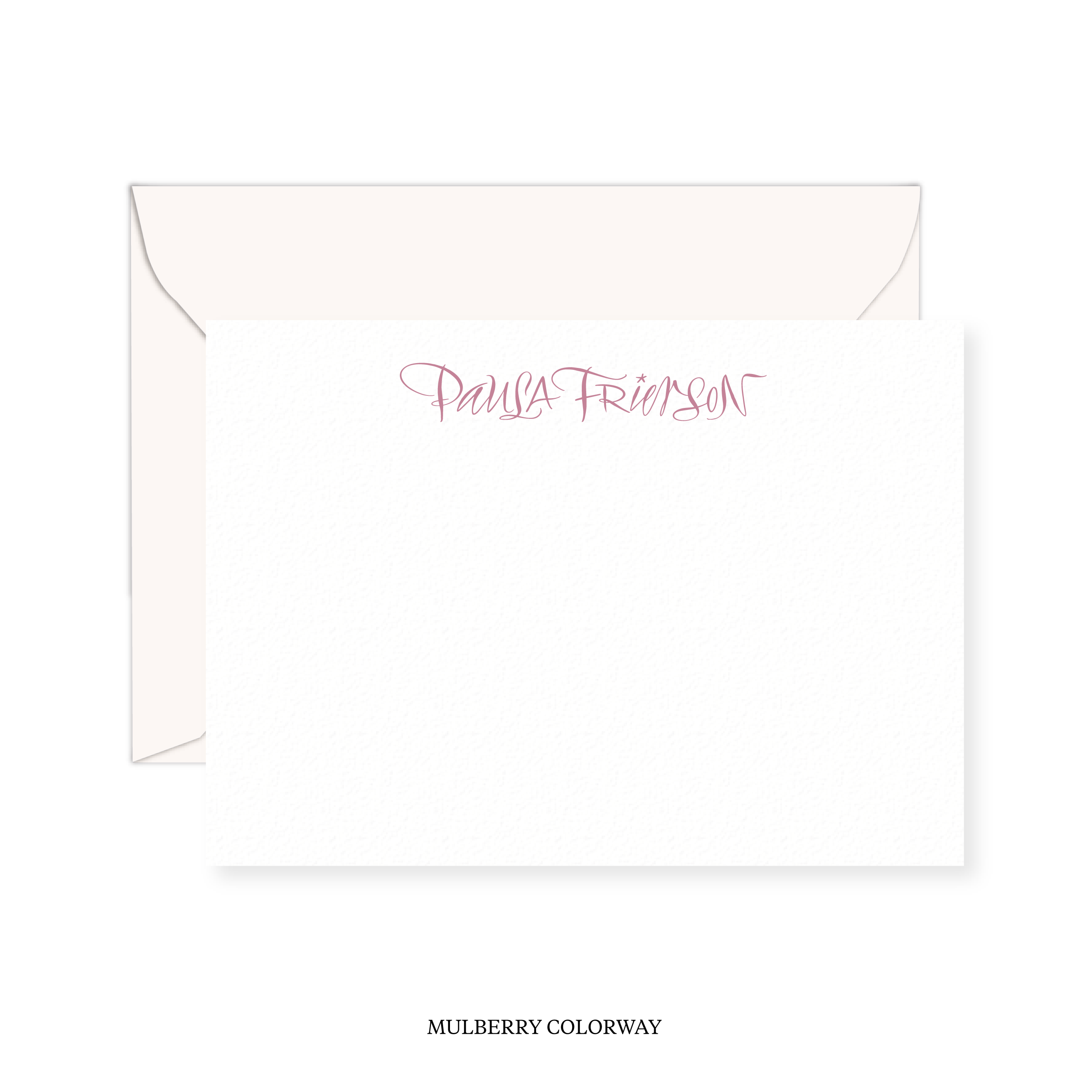 Ansley Calligraphy Classic Printed Note
