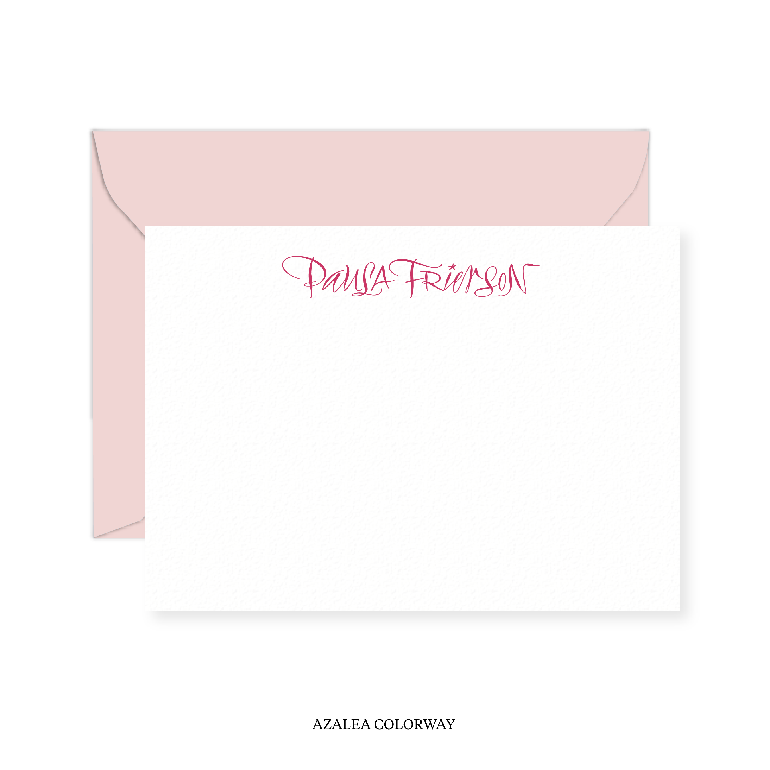Ansley Calligraphy Classic Printed Note