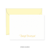 Ansley Calligraphy Classic Printed Note
