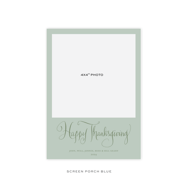 The Ardwick Thanksgiving Card