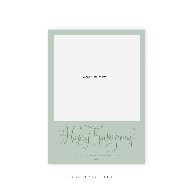 The Ardwick Thanksgiving Card