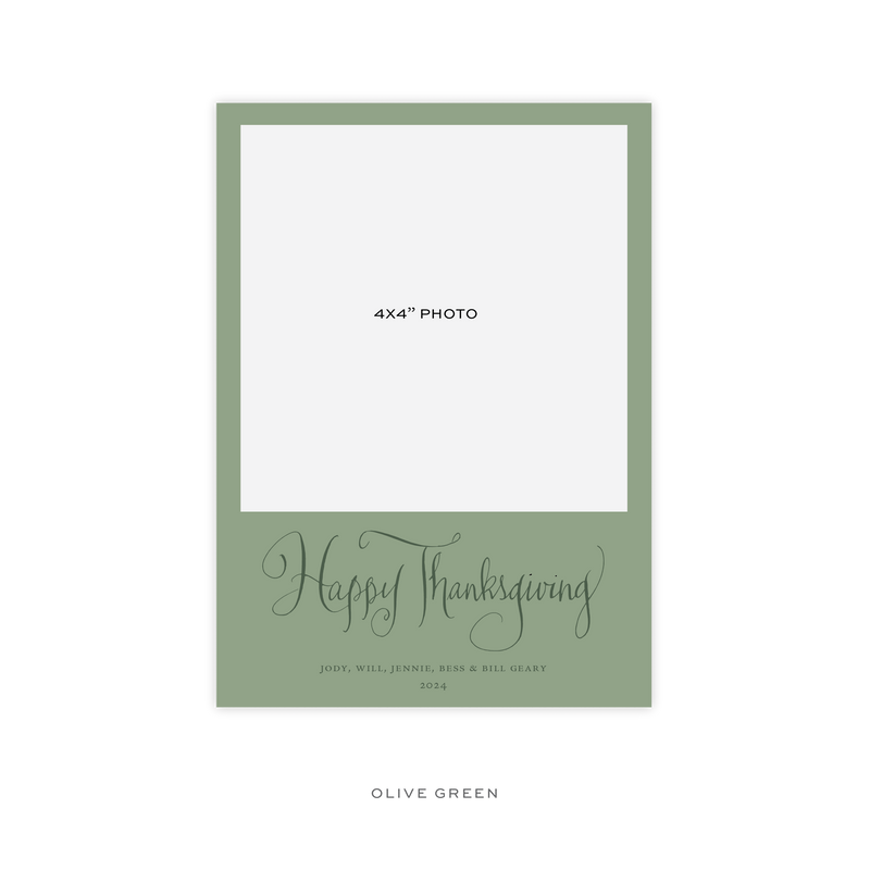 The Ardwick Thanksgiving Card