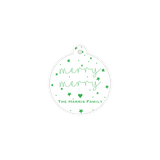 The Harris Merry Merry Starry Circle Tag