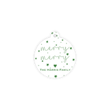 The Harris Merry Merry Starry Circle Tag