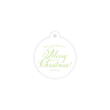 The Frances Merry Little Christmas Circle Tag