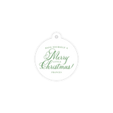 The Frances Merry Little Christmas Circle Tag