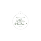 The Frances Merry Little Christmas Circle Tag