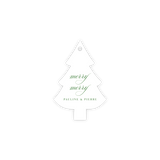 The Pierre Merry Christmas Tree Tag