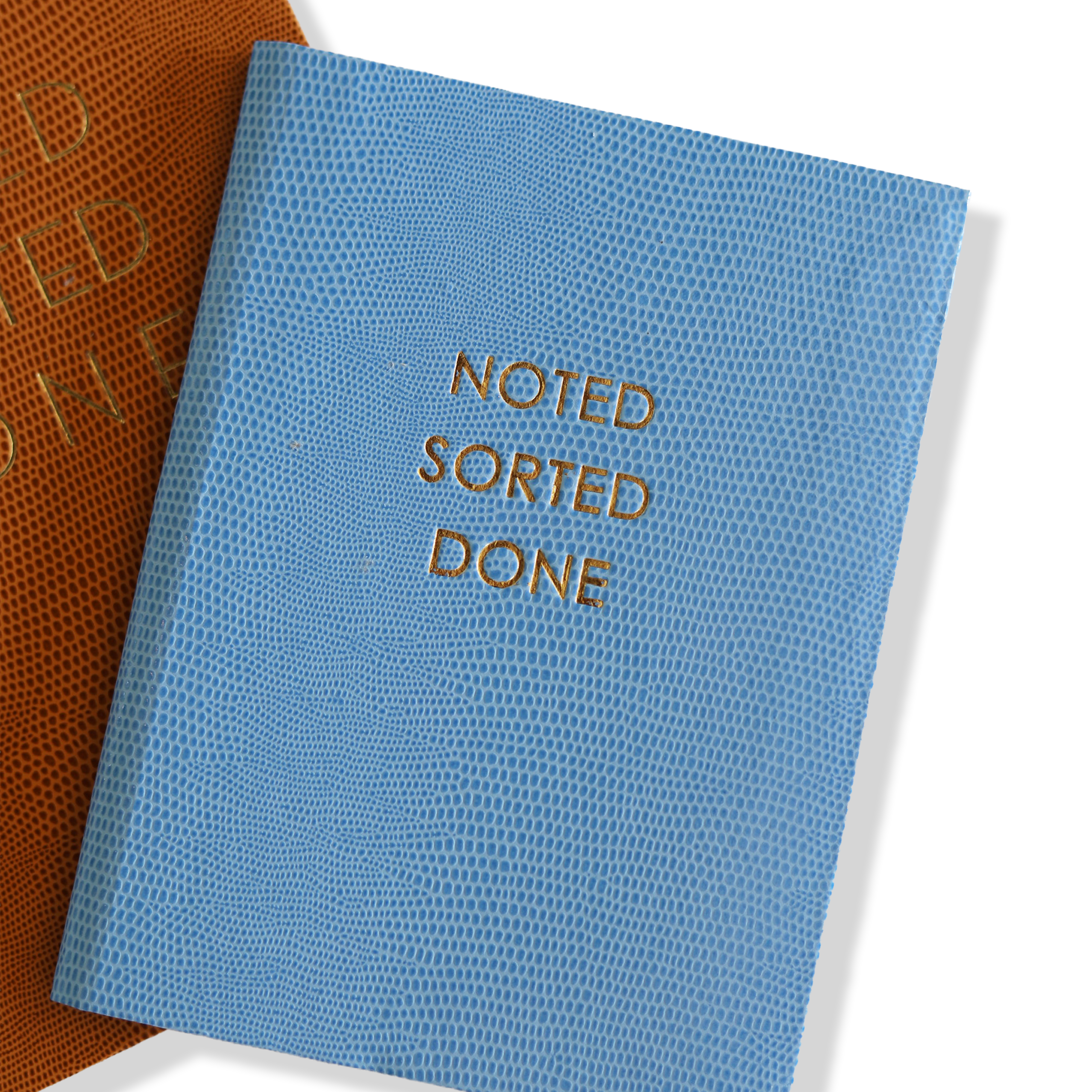 Noted. Sorted. Done. Notebook