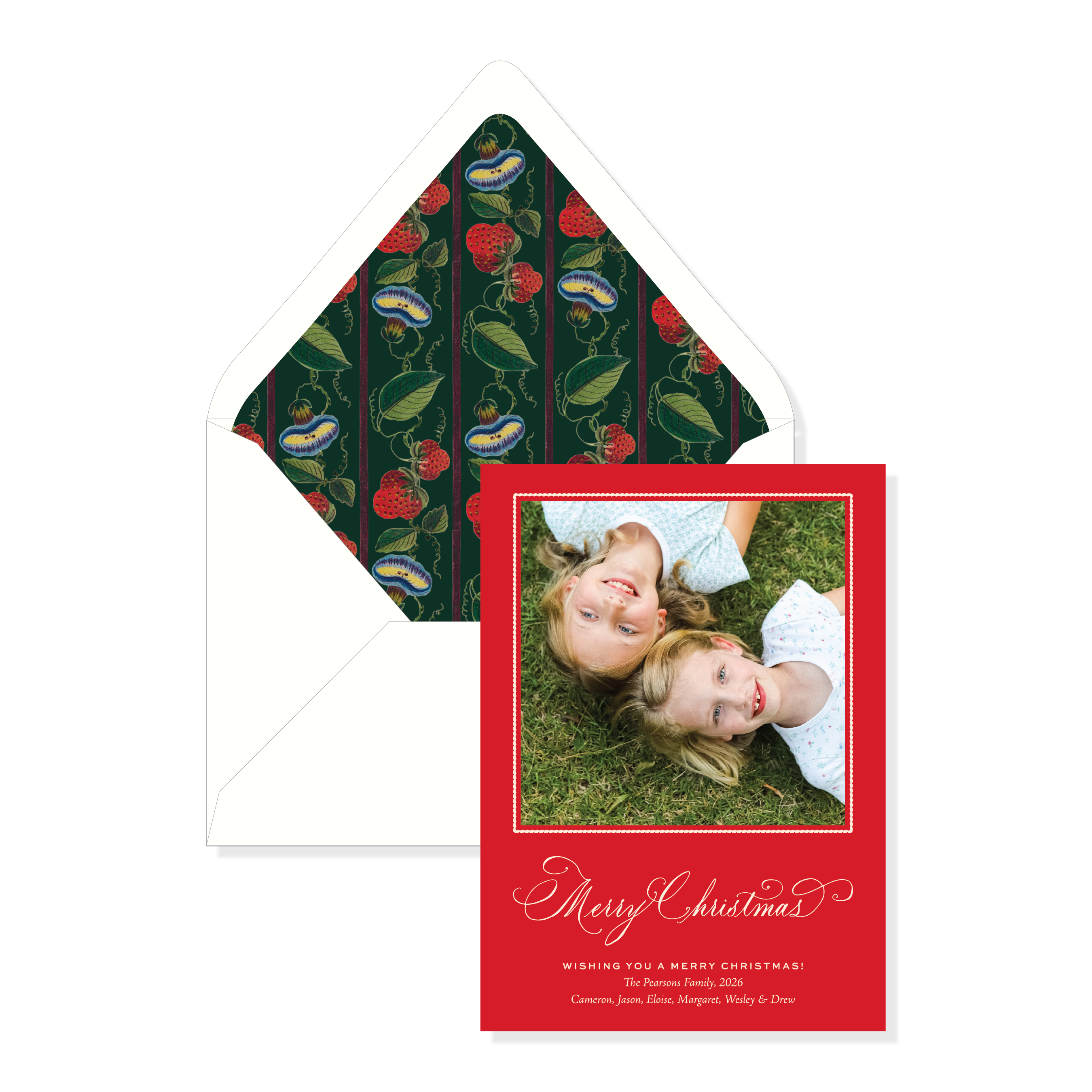 Attingham Garden Classic Printed Holiday Card