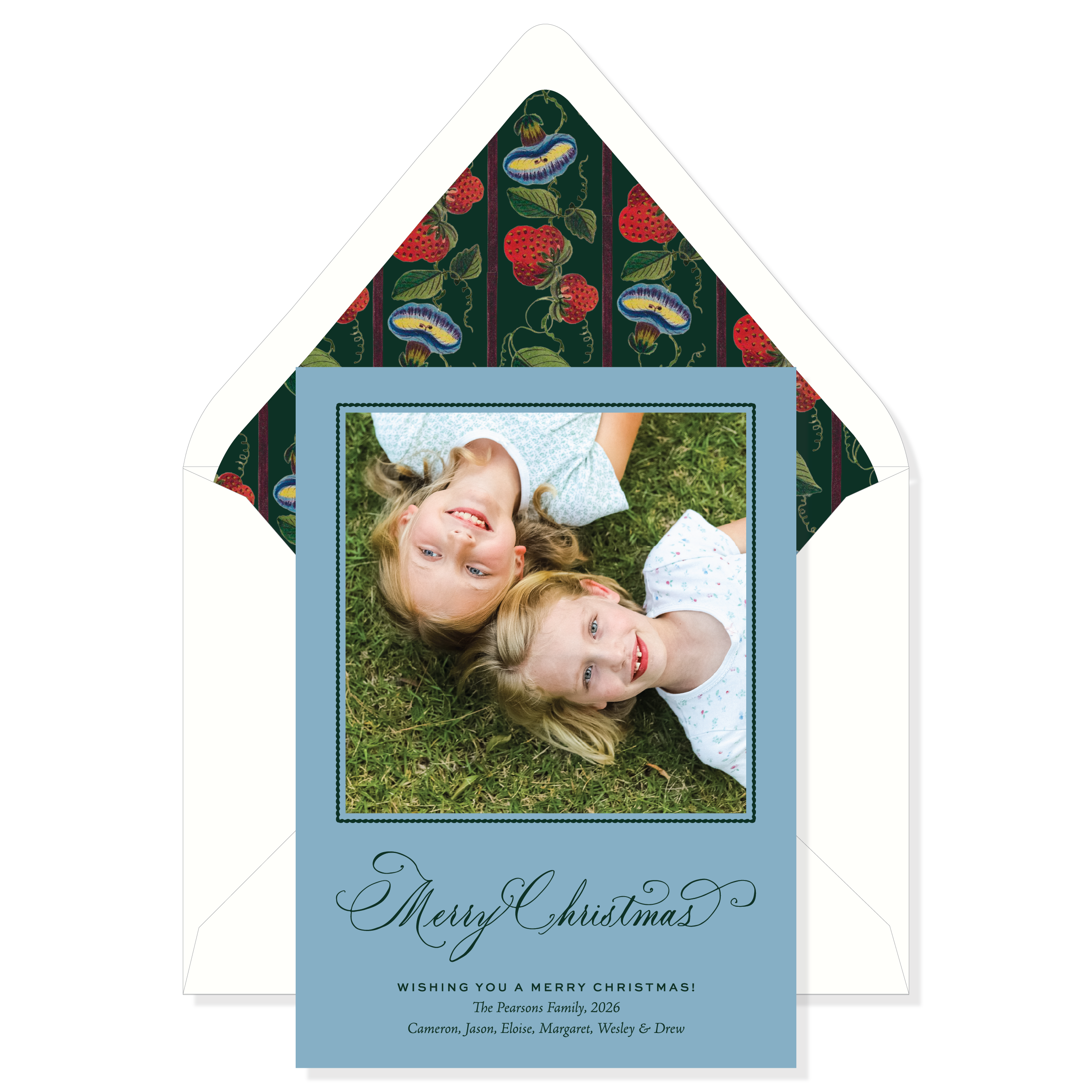 Attingham Garden Classic Printed Holiday Card