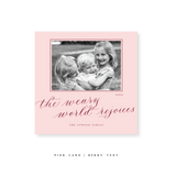 Atwood Classic Printed Small Square Holiday Card