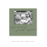 Atwood Classic Printed Small Square Holiday Card