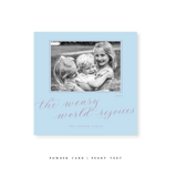 Atwood Classic Printed Small Square Holiday Card