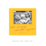 Atwood Classic Printed Small Square Holiday Card