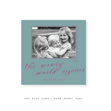 Atwood Classic Printed Small Square Holiday Card