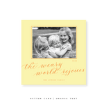 Atwood Classic Printed Small Square Holiday Card
