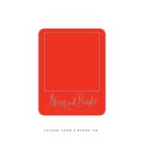 Aurora Small Luxe Holiday Card