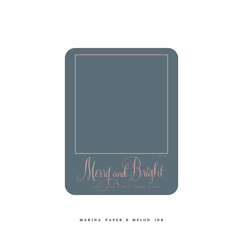 Aurora Small Luxe Holiday Card