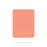 Aurora Small Luxe Holiday Card