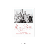Aurora Engraved Small Holiday Card
