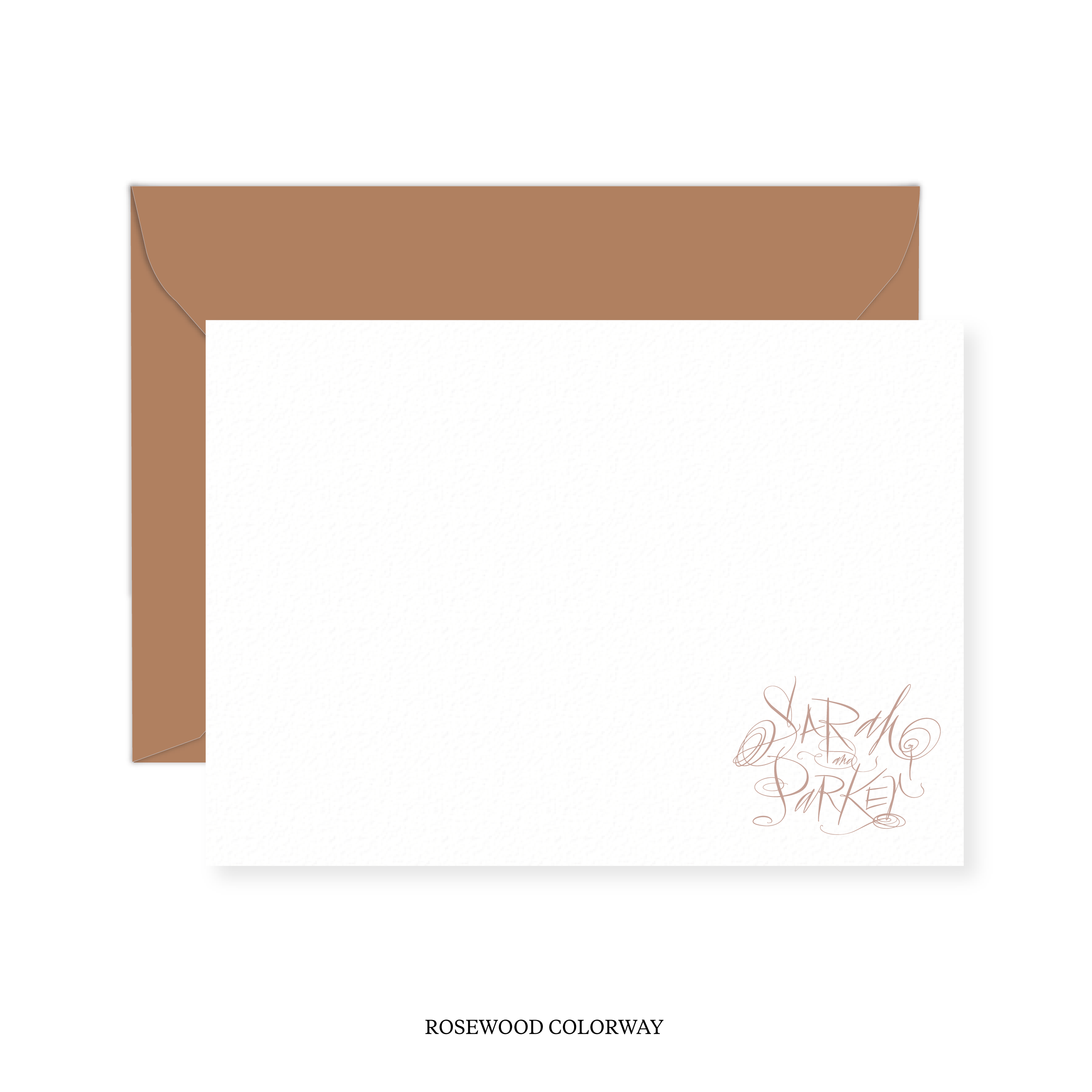 Austen Calligraphy Classic Printed Note