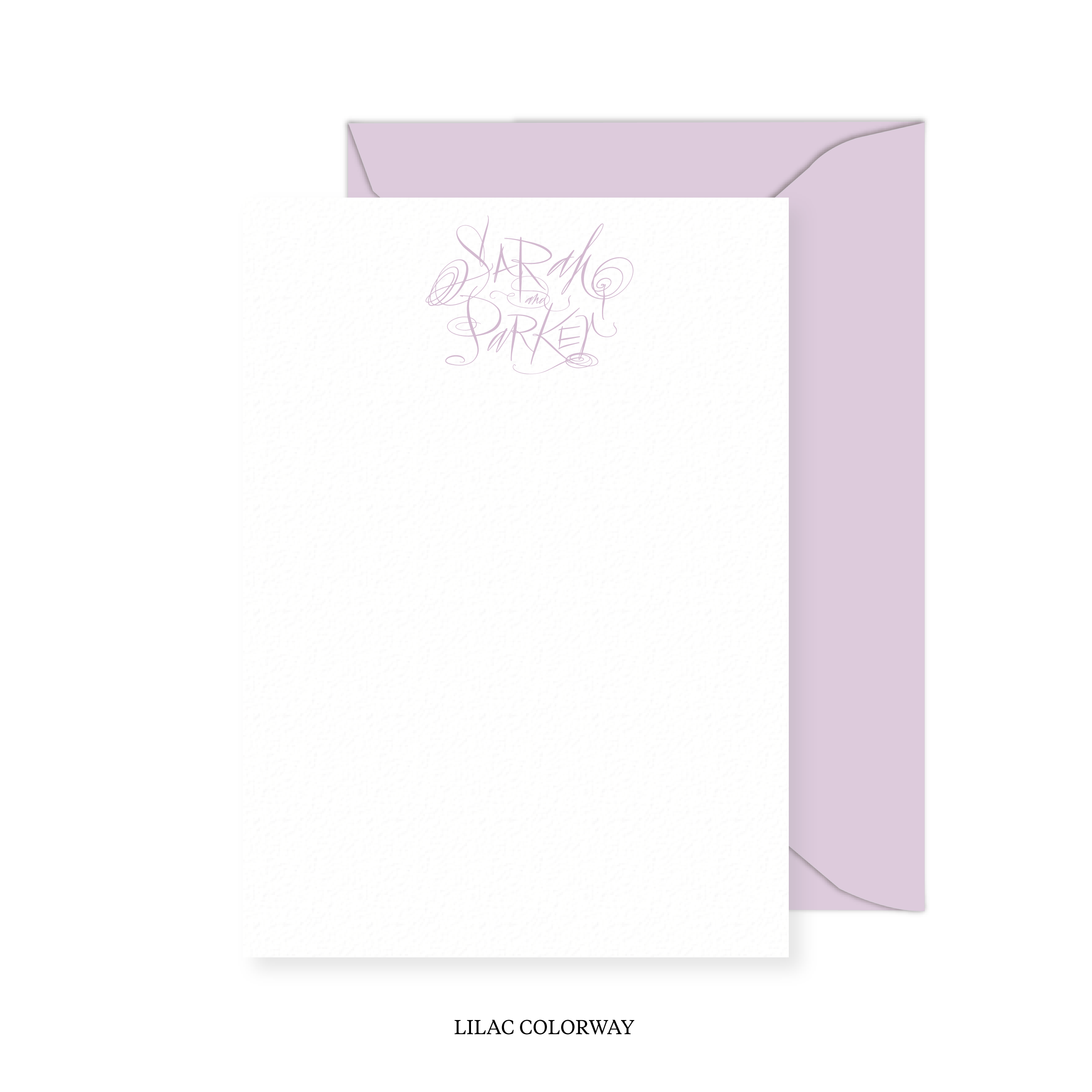 Austen Calligraphy Classic Printed Note