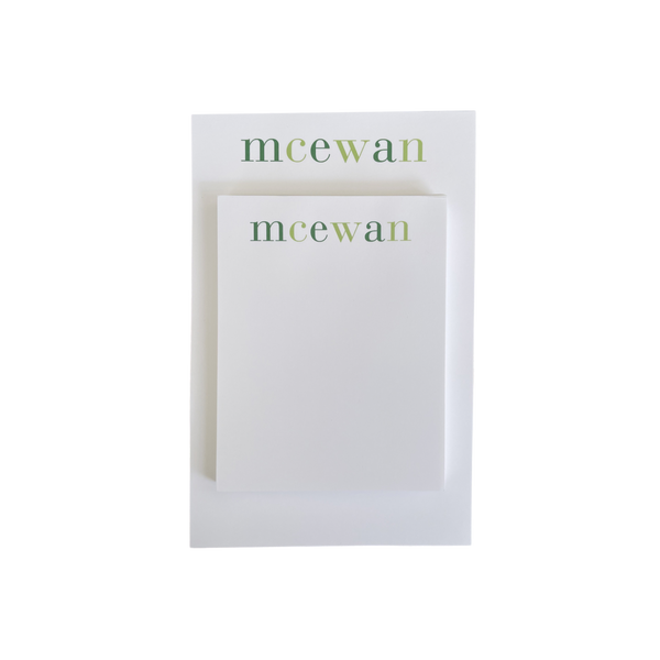 The McEwan Notepads