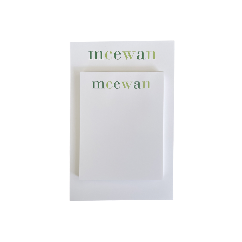 The McEwan Notepads
