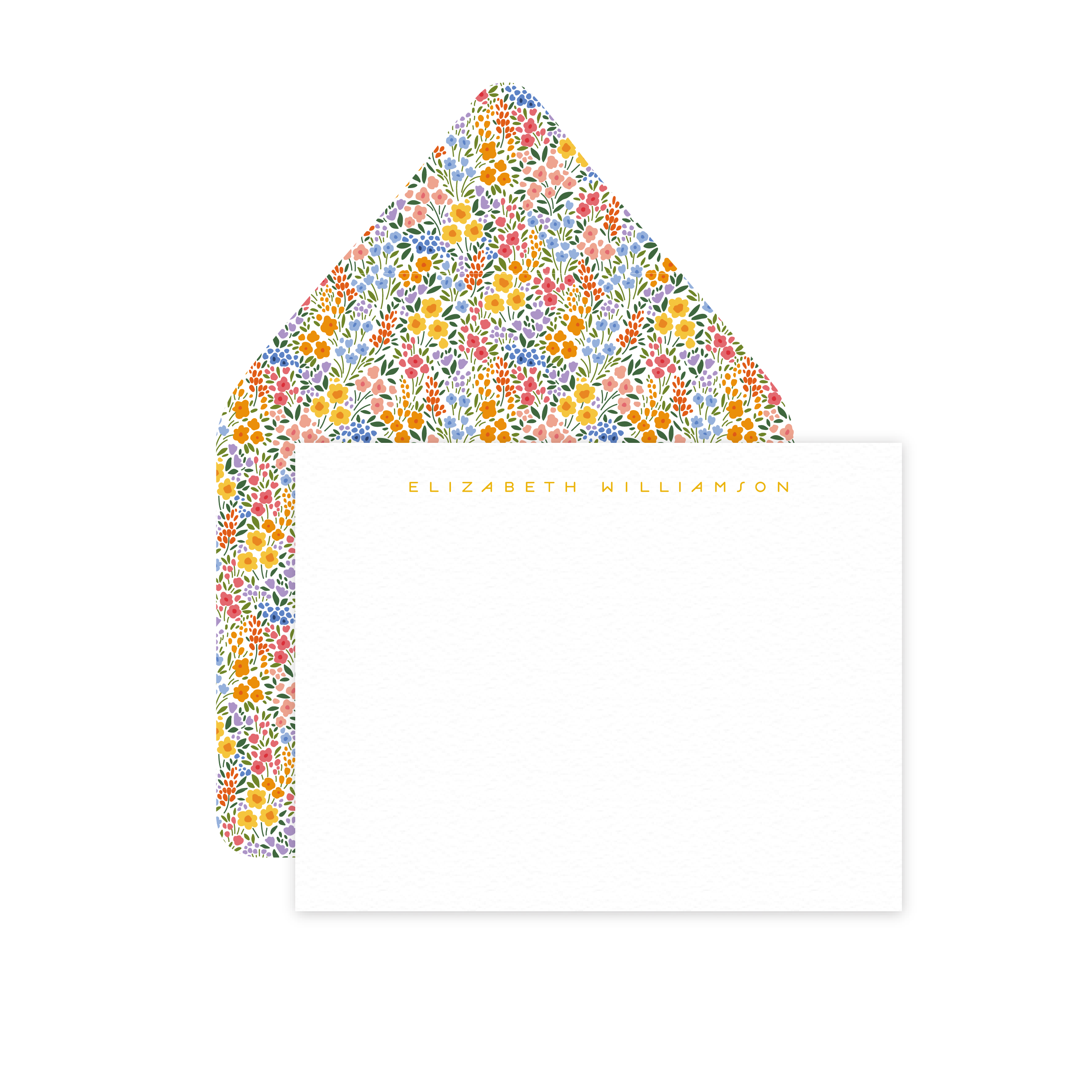 Betsy Petite Letterpress Stationery