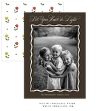 Bishop Engraved Medium Holiday Card